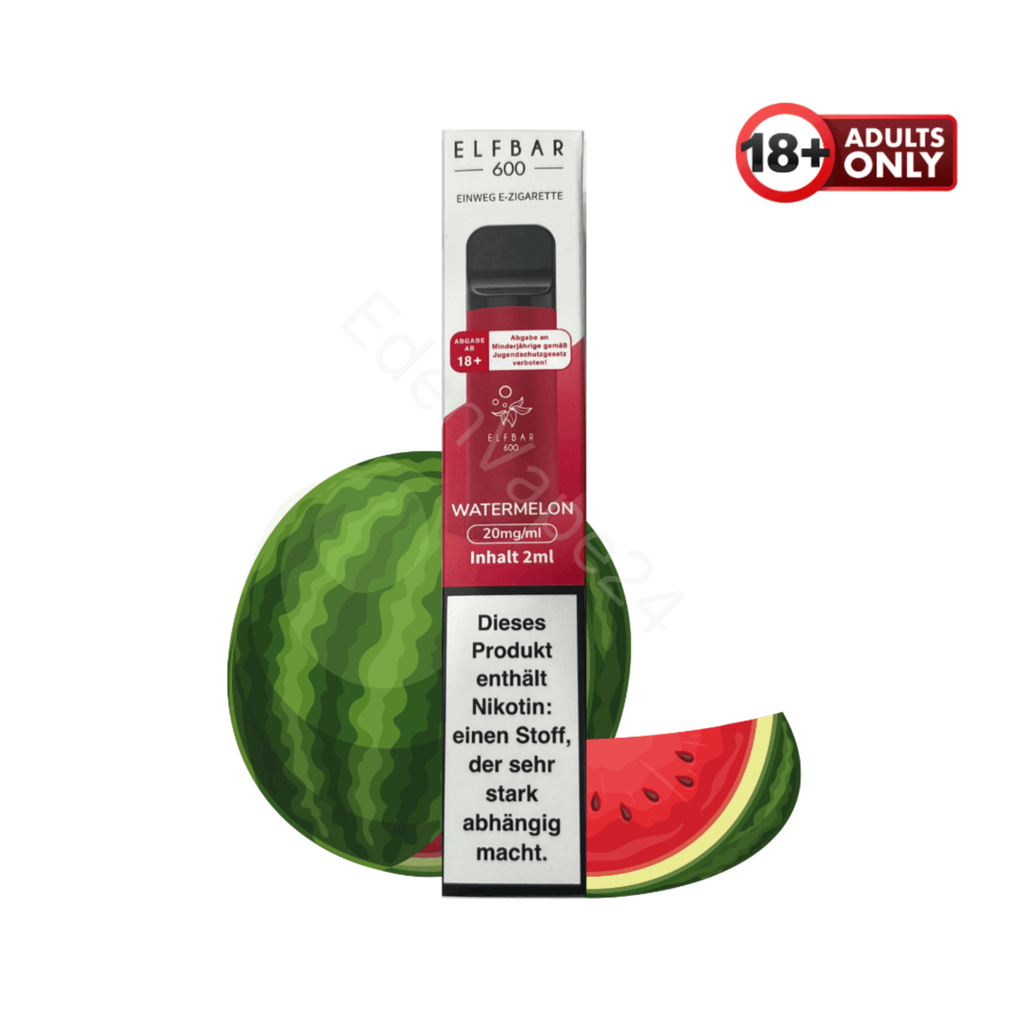 Elfbar 600 - Watermelon - EdenVape24